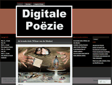 Tablet Screenshot of digitalepoezie.wordpress.com