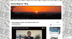 Desktop Screenshot of andreamagnani.wordpress.com