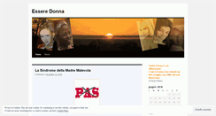 Desktop Screenshot of esseredonna.wordpress.com