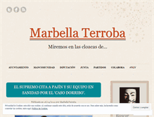 Tablet Screenshot of marbellaterroba.wordpress.com