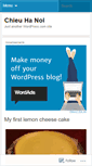 Mobile Screenshot of chieuhanoi.wordpress.com