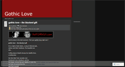 Desktop Screenshot of gothiclove.wordpress.com