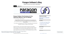 Desktop Screenshot of paragonsoftware.wordpress.com