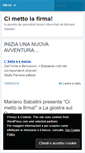 Mobile Screenshot of cimettolafirma.wordpress.com
