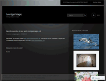 Tablet Screenshot of montgaimagic.wordpress.com