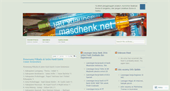 Desktop Screenshot of masdhenk.wordpress.com