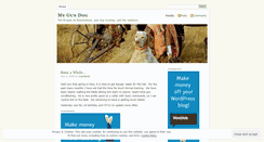 Desktop Screenshot of mygundog.wordpress.com