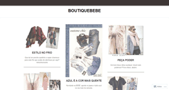 Desktop Screenshot of boutiquebebe.wordpress.com