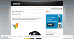 Desktop Screenshot of hacksinfo.wordpress.com