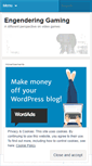 Mobile Screenshot of engengaming.wordpress.com