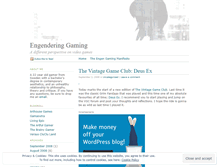 Tablet Screenshot of engengaming.wordpress.com