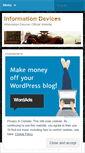 Mobile Screenshot of infodev.wordpress.com