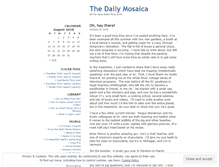 Tablet Screenshot of mosaica.wordpress.com