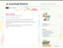 Tablet Screenshot of juventudepositiva.wordpress.com