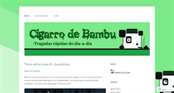 Desktop Screenshot of cigarrodebambu.wordpress.com