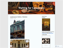 Tablet Screenshot of cassowary.wordpress.com