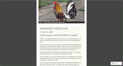 Desktop Screenshot of dirtycock.wordpress.com