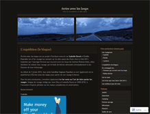 Tablet Screenshot of couriraveclesloups.wordpress.com