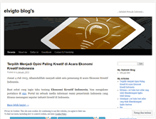 Tablet Screenshot of elvigto.wordpress.com