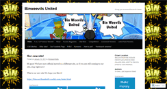 Desktop Screenshot of binweevilunited.wordpress.com