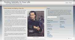 Desktop Screenshot of findingsobriety.wordpress.com