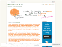 Tablet Screenshot of ookitaiyaki.wordpress.com