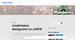 Desktop Screenshot of djmangueira.wordpress.com