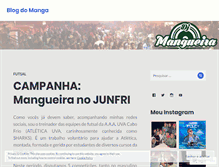 Tablet Screenshot of djmangueira.wordpress.com