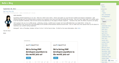 Desktop Screenshot of bellacosmedica.wordpress.com