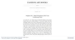 Desktop Screenshot of fashionartbooks.wordpress.com