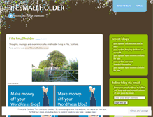Tablet Screenshot of fifesmallholder.wordpress.com