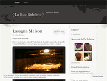 Tablet Screenshot of larueboheme.wordpress.com