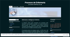 Desktop Screenshot of procesosenfermeria.wordpress.com