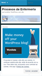 Mobile Screenshot of procesosenfermeria.wordpress.com
