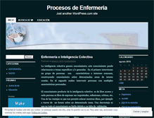 Tablet Screenshot of procesosenfermeria.wordpress.com