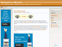 Tablet Screenshot of defywire.wordpress.com