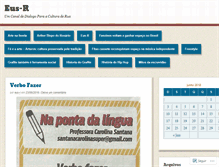 Tablet Screenshot of eusr.wordpress.com