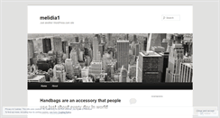 Desktop Screenshot of melidia1.wordpress.com