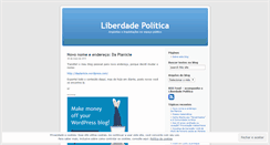 Desktop Screenshot of liberdadepolitica.wordpress.com