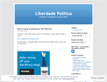 Tablet Screenshot of liberdadepolitica.wordpress.com