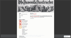 Desktop Screenshot of juvenileinstructor.wordpress.com