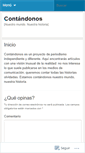 Mobile Screenshot of contandonos.wordpress.com