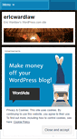 Mobile Screenshot of ericwardlaw.wordpress.com