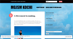 Desktop Screenshot of mgjsmkochi.wordpress.com