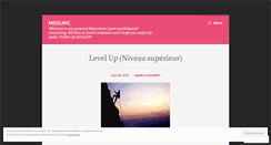 Desktop Screenshot of misslinc.wordpress.com