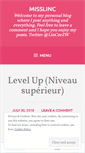 Mobile Screenshot of misslinc.wordpress.com