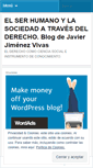 Mobile Screenshot of javierjimenezperu.wordpress.com