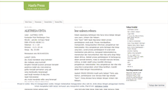 Desktop Screenshot of hasfapress.wordpress.com