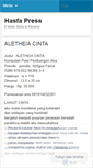 Mobile Screenshot of hasfapress.wordpress.com