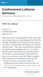 Mobile Screenshot of lutheransermons.wordpress.com